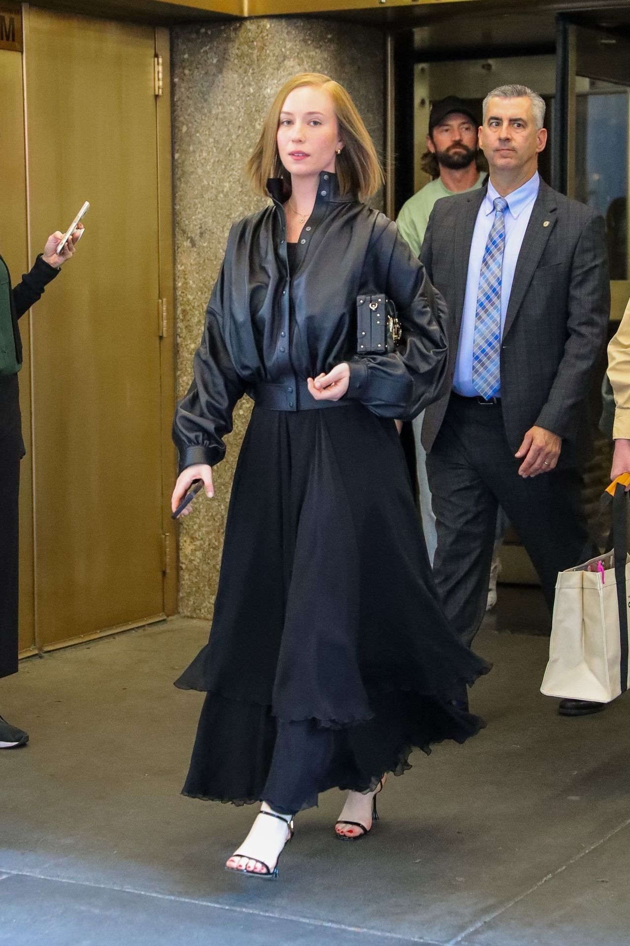 Hannah Einbinder Leaving the NBC Studios in New York3